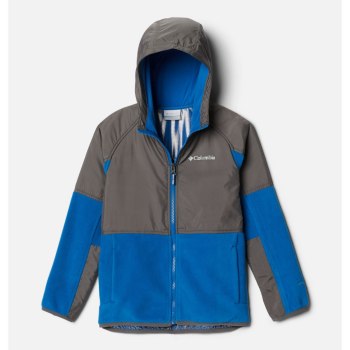 Columbia Basin Butte Fleece, Chamarras Azules Claro Grises Para Niño | 932870-LAI